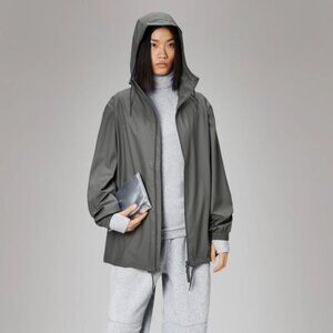 Rains Storm Breaker Jacket Grey Small